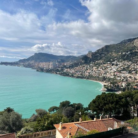 Aux Portes De Monaco Superbe T3 Vue Mer Roquebrune-Cap-Martin Eksteriør bilde