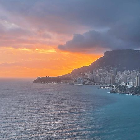 Aux Portes De Monaco Superbe T3 Vue Mer Roquebrune-Cap-Martin Eksteriør bilde