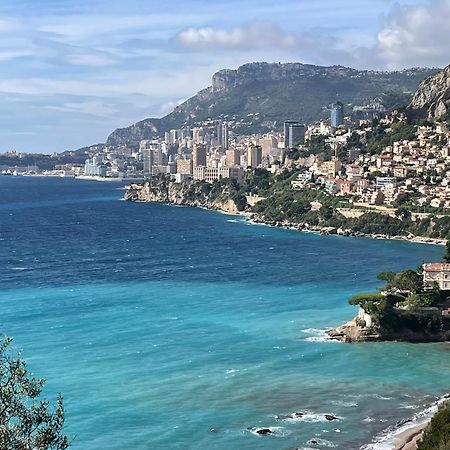 Aux Portes De Monaco Superbe T3 Vue Mer Roquebrune-Cap-Martin Eksteriør bilde