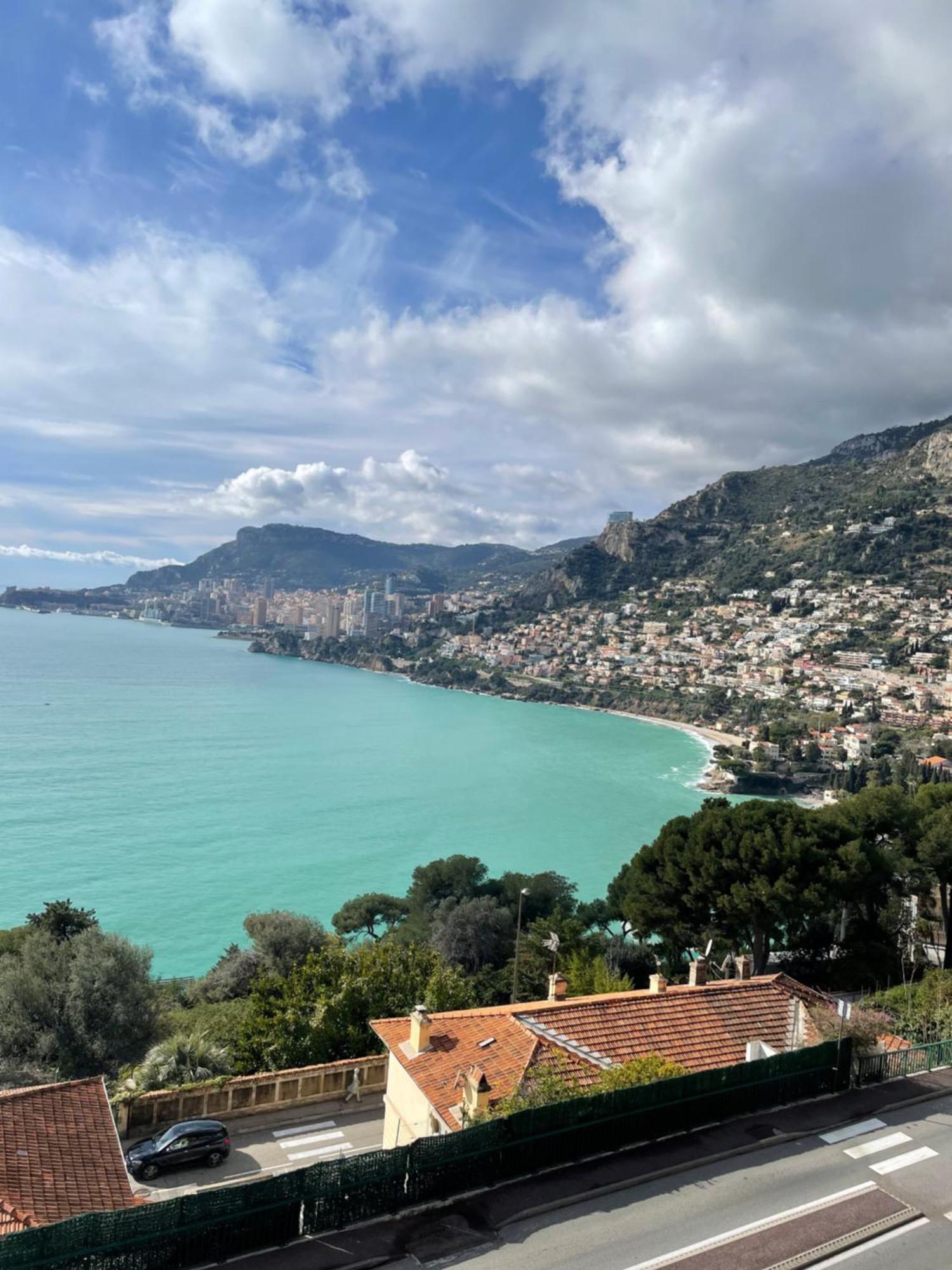 Aux Portes De Monaco Superbe T3 Vue Mer Roquebrune-Cap-Martin Eksteriør bilde
